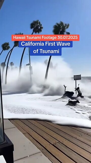 Caught on Camera: Hawaii Tsunami Footage July 2025