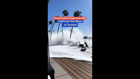 Caught on Camera: Hawaii Tsunami Footage July 2025