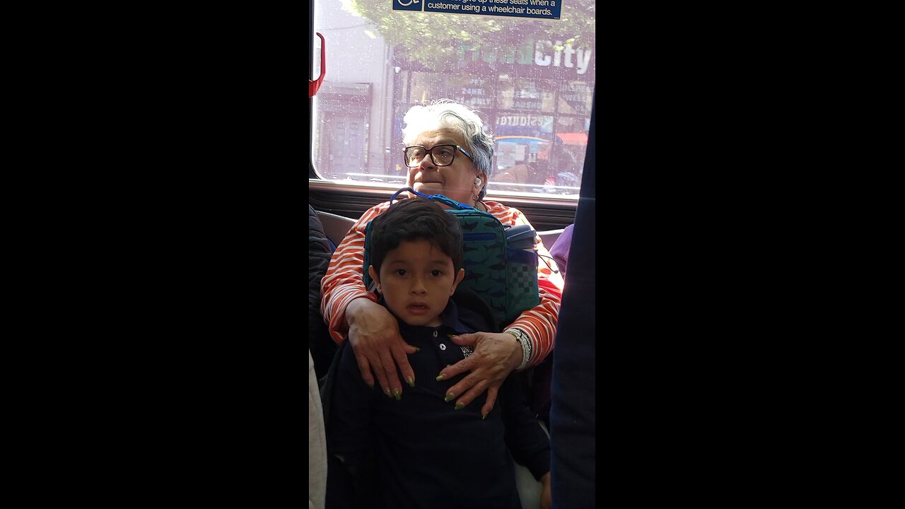 Look at the subliminals. Mouth closes, lips folded in, female walks by with palms facing towards me.