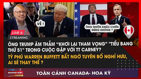 🔴Ông Trump công khai sắp làm điều chưa từng có; Thị trường tuần mới thế nào ? |Tin Canada Hoa Kỳ