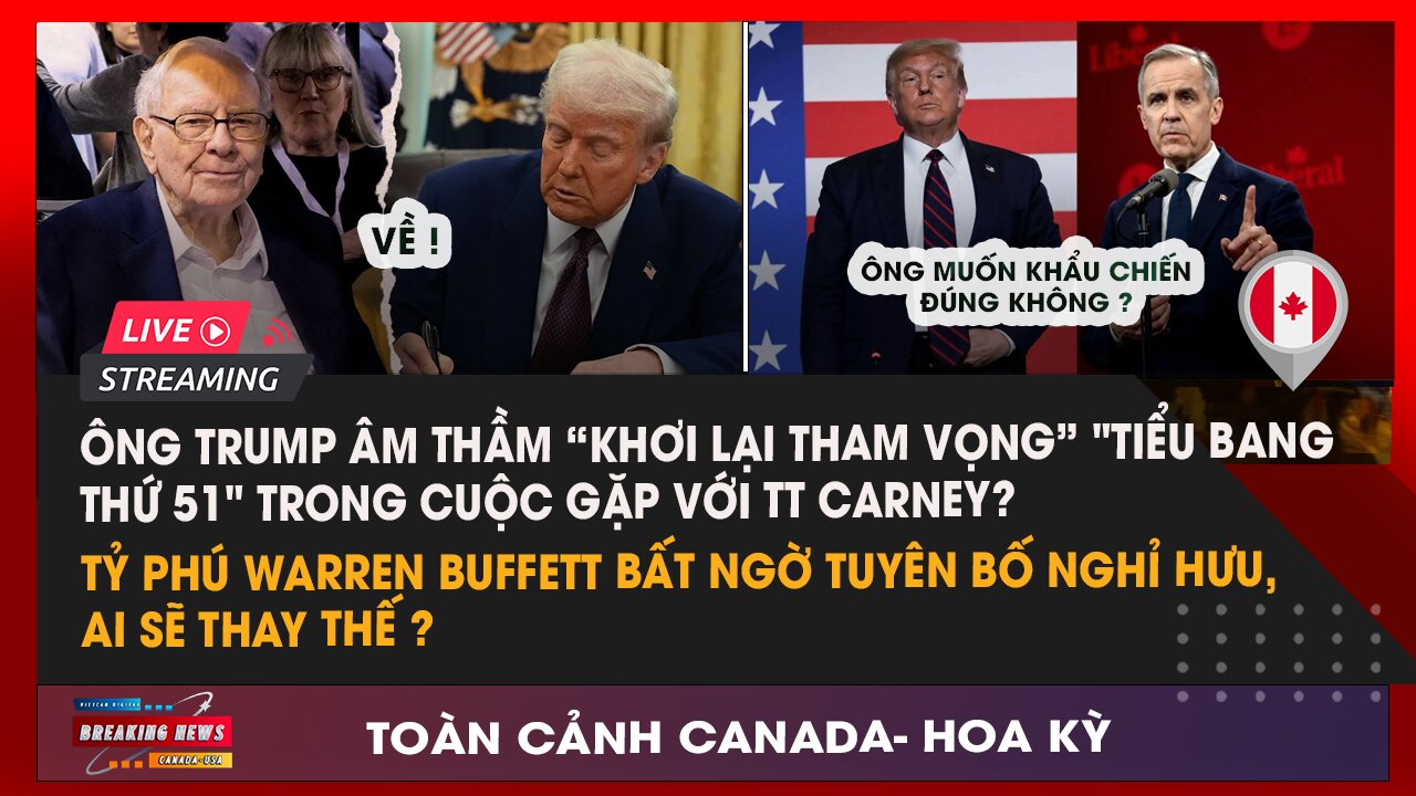 🔴Ông Trump công khai sắp làm điều chưa từng có; Thị trường tuần mới thế nào ? |Tin Canada Hoa Kỳ