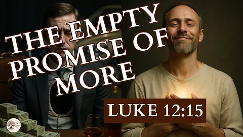 The Empty Promise of More Luke 12:15