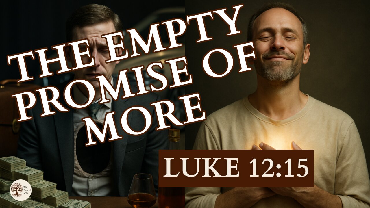 The Empty Promise of More Luke 12:15