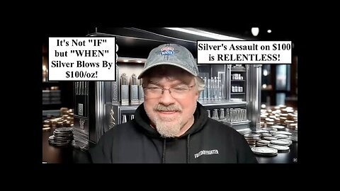BIX WEIR | SILVER ALERT! Silver s Assault on $100 is RELENTLESS! Not IF but WHEN! Silver Blows By $100!