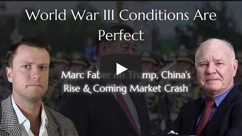 Marc Faber: "Conditions for World War III Are Perfect" – Raw Truth on Trump, China & 2026 Markets