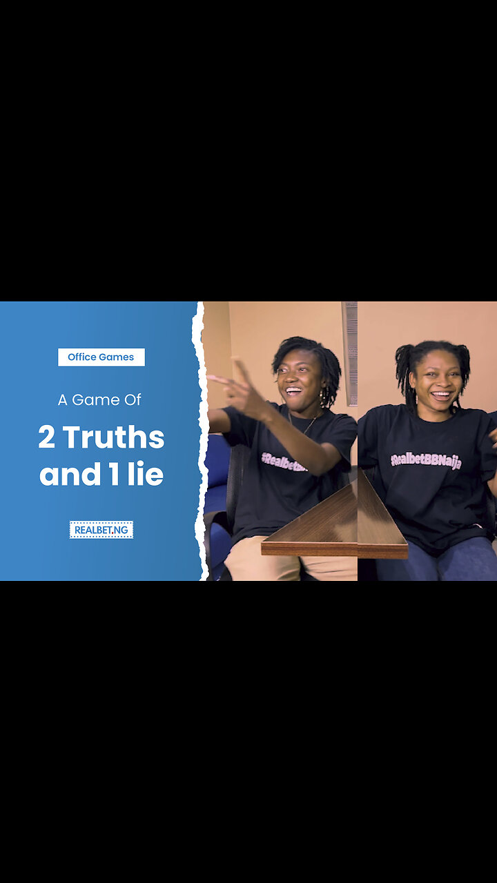 Realbet Office Games - 2 Truth and 1 Lie