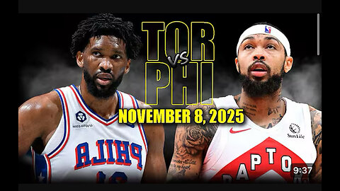 Philadelphia 76ers versus Toronto Raptors game highlights