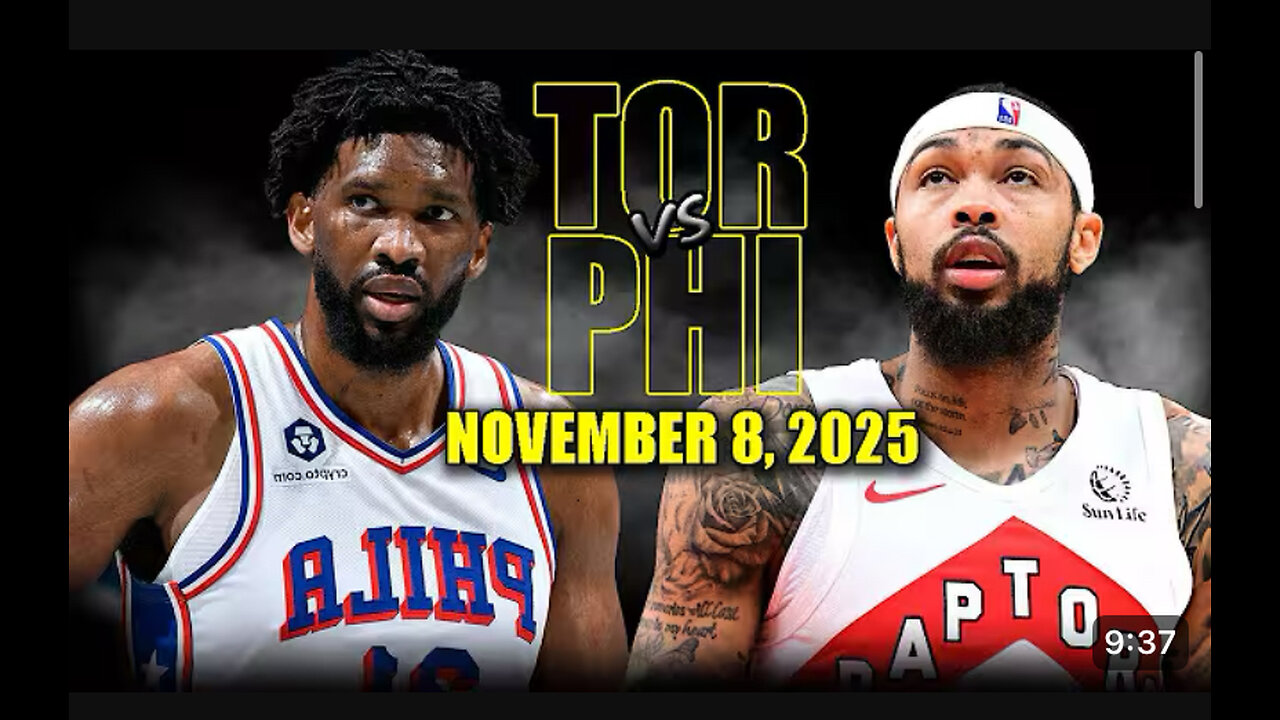 Philadelphia 76ers versus Toronto Raptors game highlights