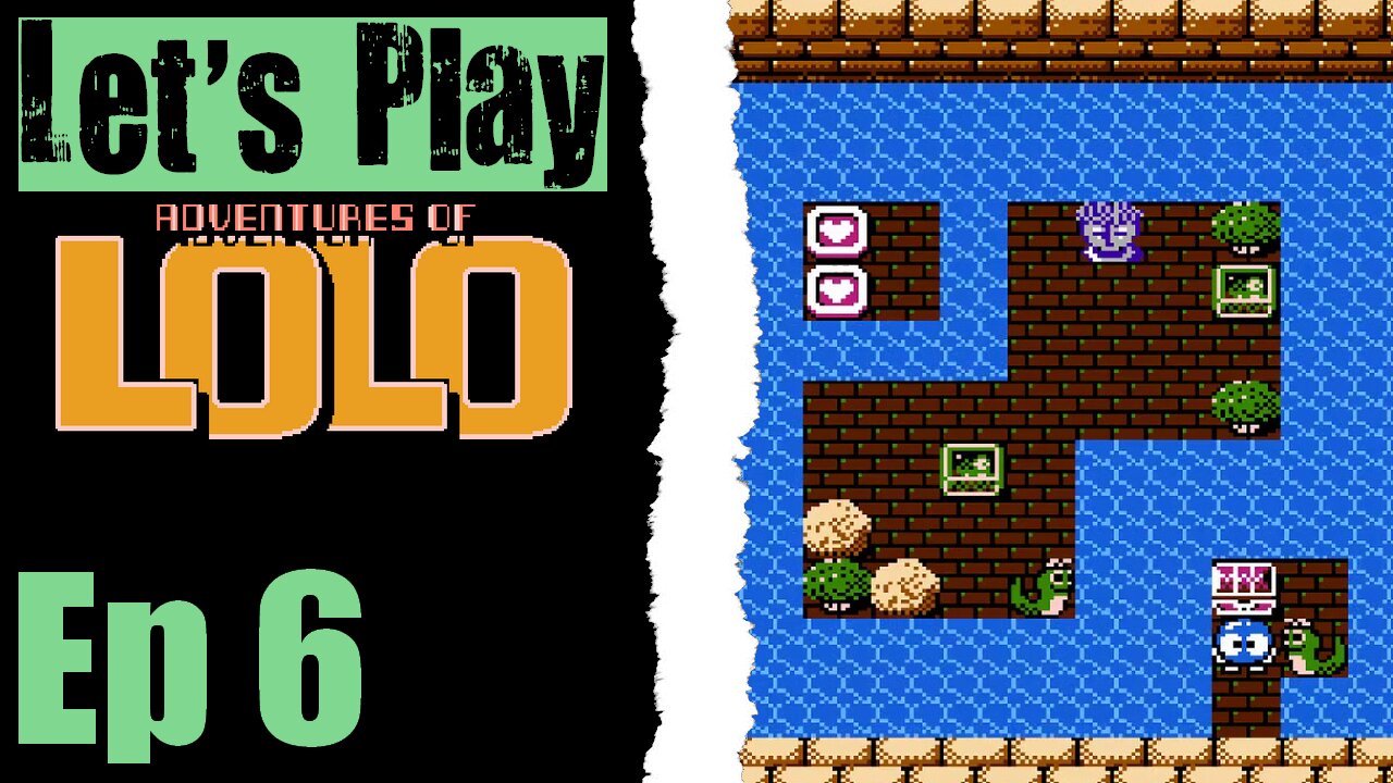 Let's Play Adventures Of Lolo - 06 Great Way To Start
