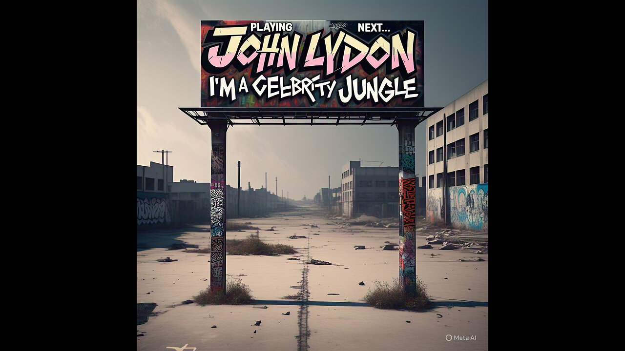 JOHN LYDON IN I'M A CELEBRITY GET ME OUT OF HERE