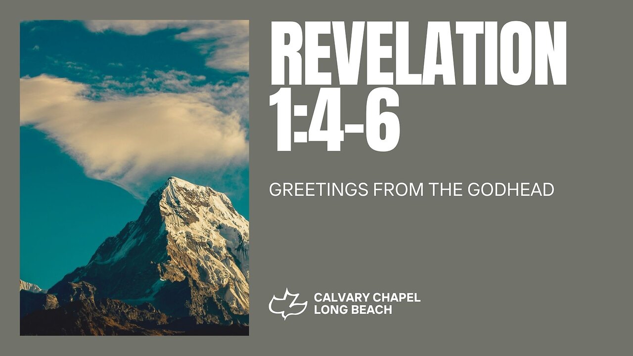 Revelation 1:4-6