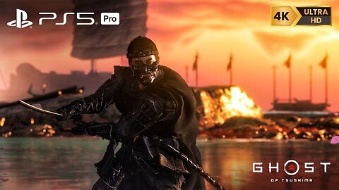 "PS5 Pro | ULTRA Graphics Gameplay | Ghost of Tsushima in Stunning 4K HDR | Next-Gen Immersion!"