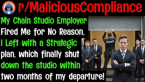 Fire me because I did my job? Okay. Hope you don't need all of these supplies! #letsredd #malicious