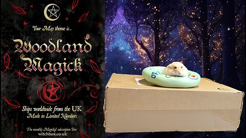 Witchbox May 2025 - Woodland Magick Mystery Witchcraft Subscription Box