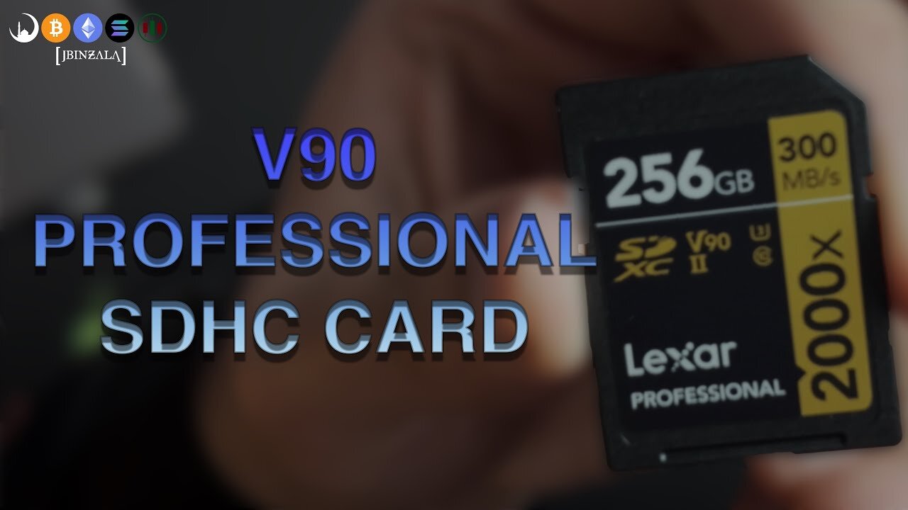 UNBOXING THE LEXAR PROFESSIONAL 256GB SDHC UHS-II V90 CARD