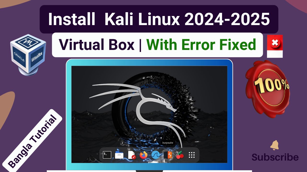 How To Install Kali Linux 2024-2025 in VirtualBox | Kali Linux 2024.4