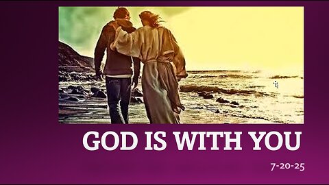 GOD IS WITH YOU: UNDERSTANDING WHAT HIS NEVER LEAVING NOR FORSAKING US TRULY MEANS.