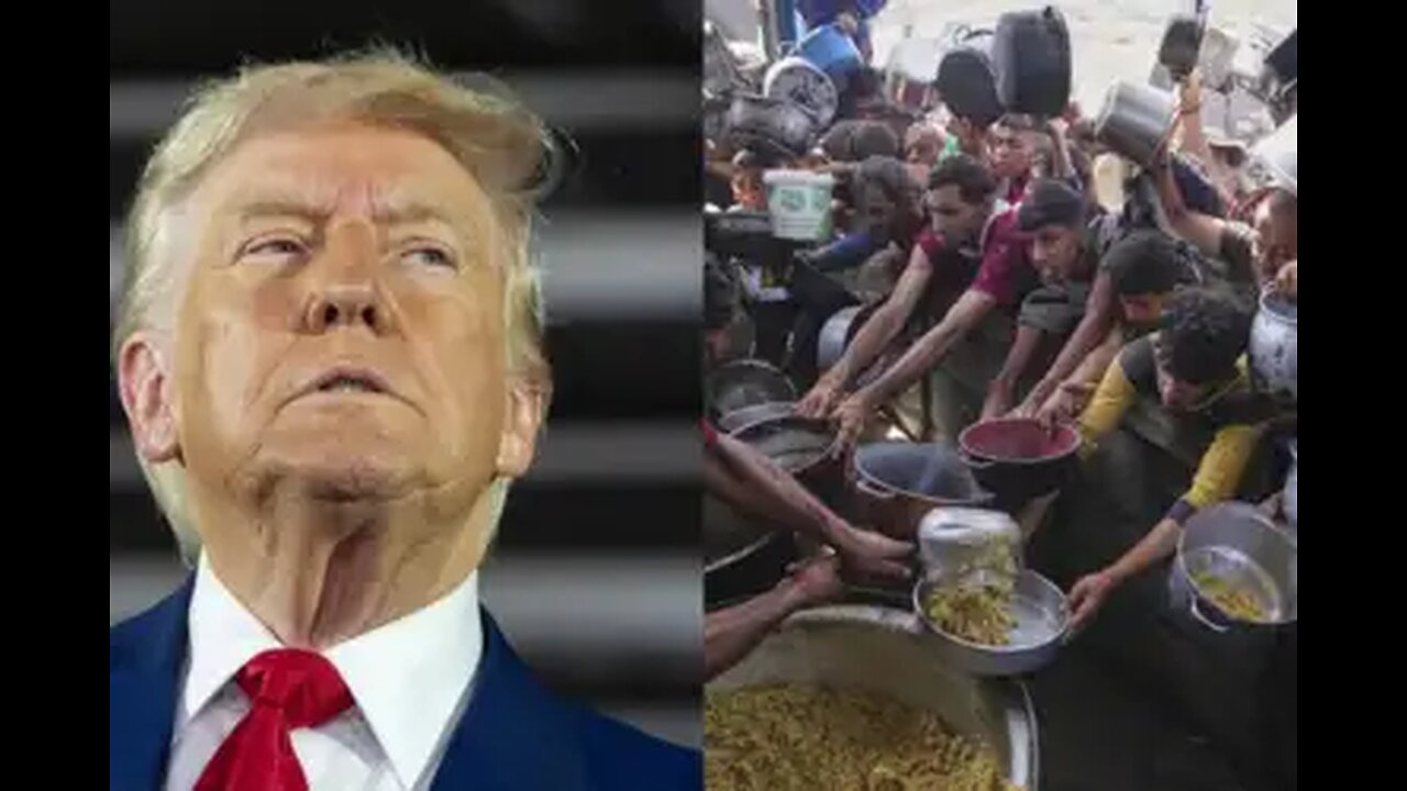 REPORTER: What do the images of starving kids in Gaza make you feel?