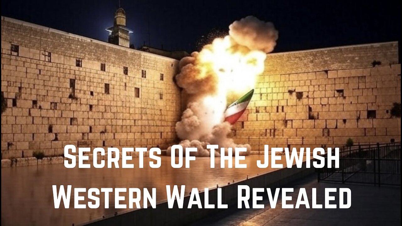 Secrets Of The Juish Western Wall Revealed by CJB
