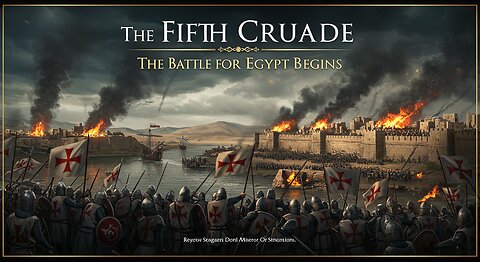 The Fifth Crusade (1217–1221) : Pope, Kings, and the Siege of Damietta | Clash for the Nile