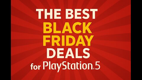 The Best Black Friday Deals for PlayStation 5