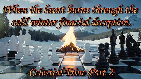 Celestial Trine Part 2 - When the Heart burns through the cold winter finacial deception.