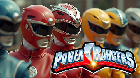 Go Go Power Rangers | 1950s Super Panavision 70 Golden Age Retro Masterpiece