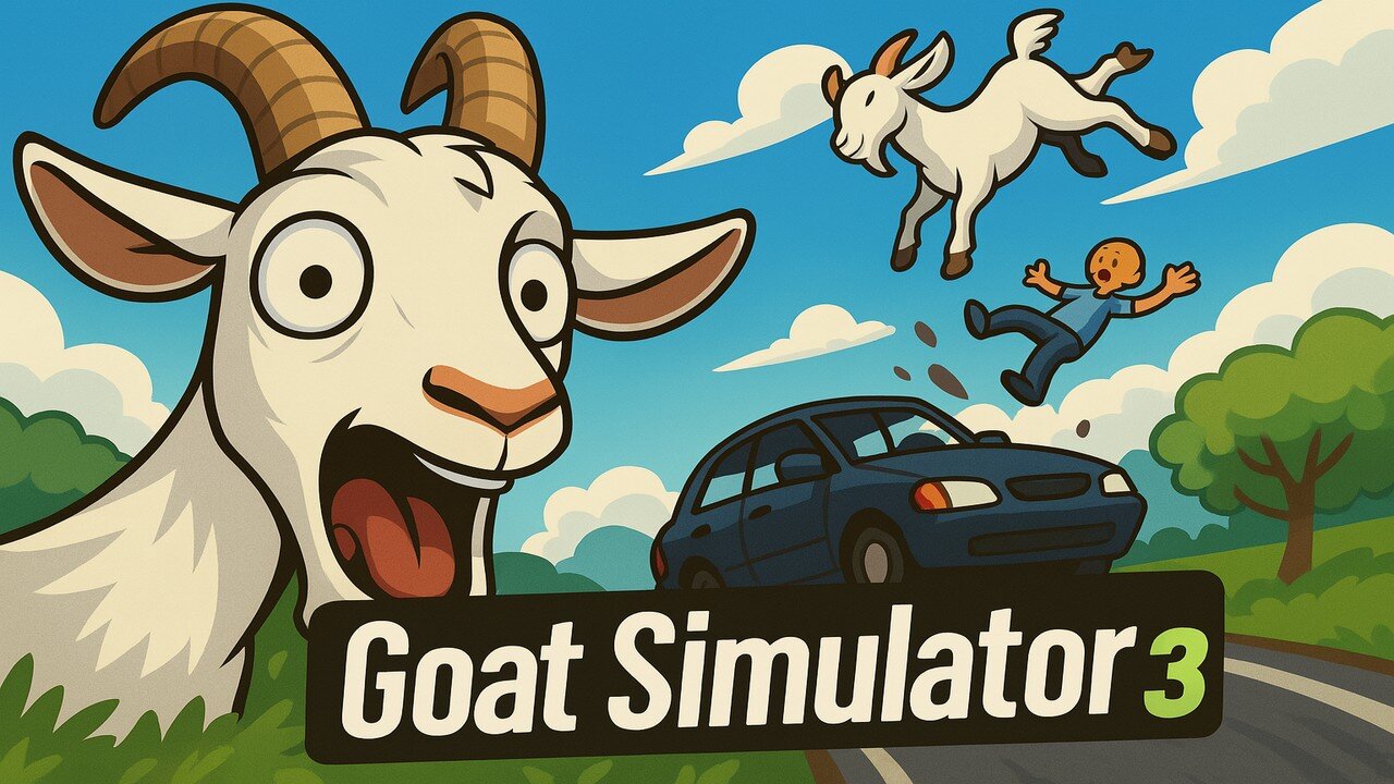 GOAT SIMULATOR 3 | The Divine Comedy [LIVE] Episode #3