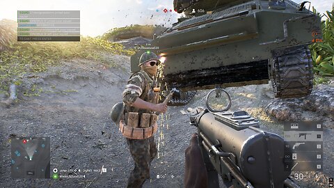 Playing Battlefield V Match and video games - (No Commentary)