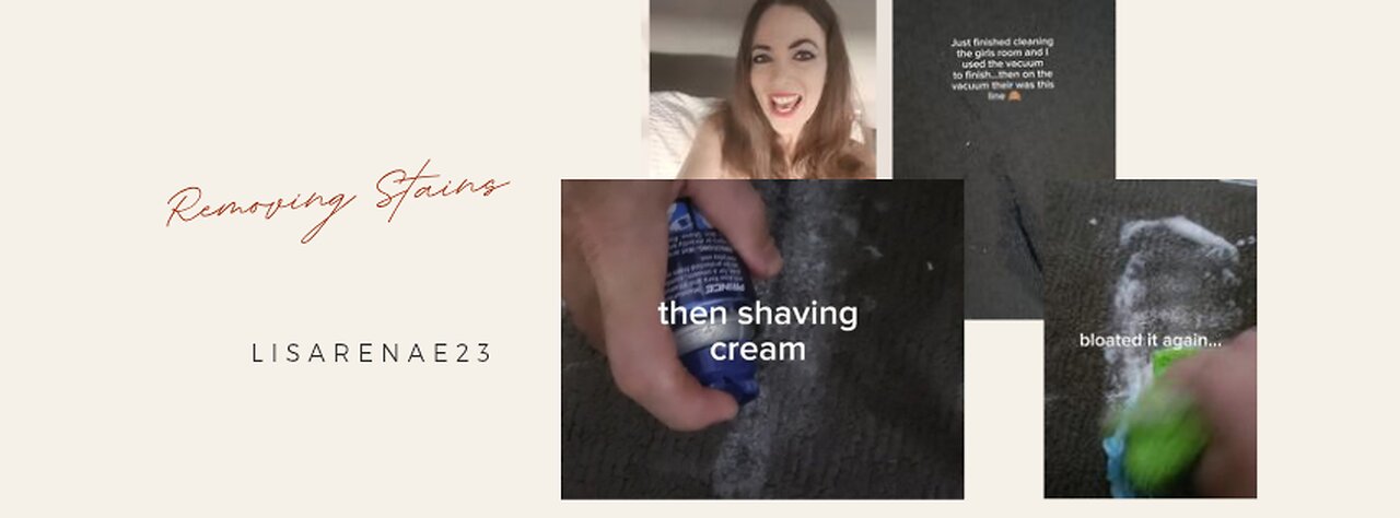 Removing stains 😯 see how we removed it! 😁
