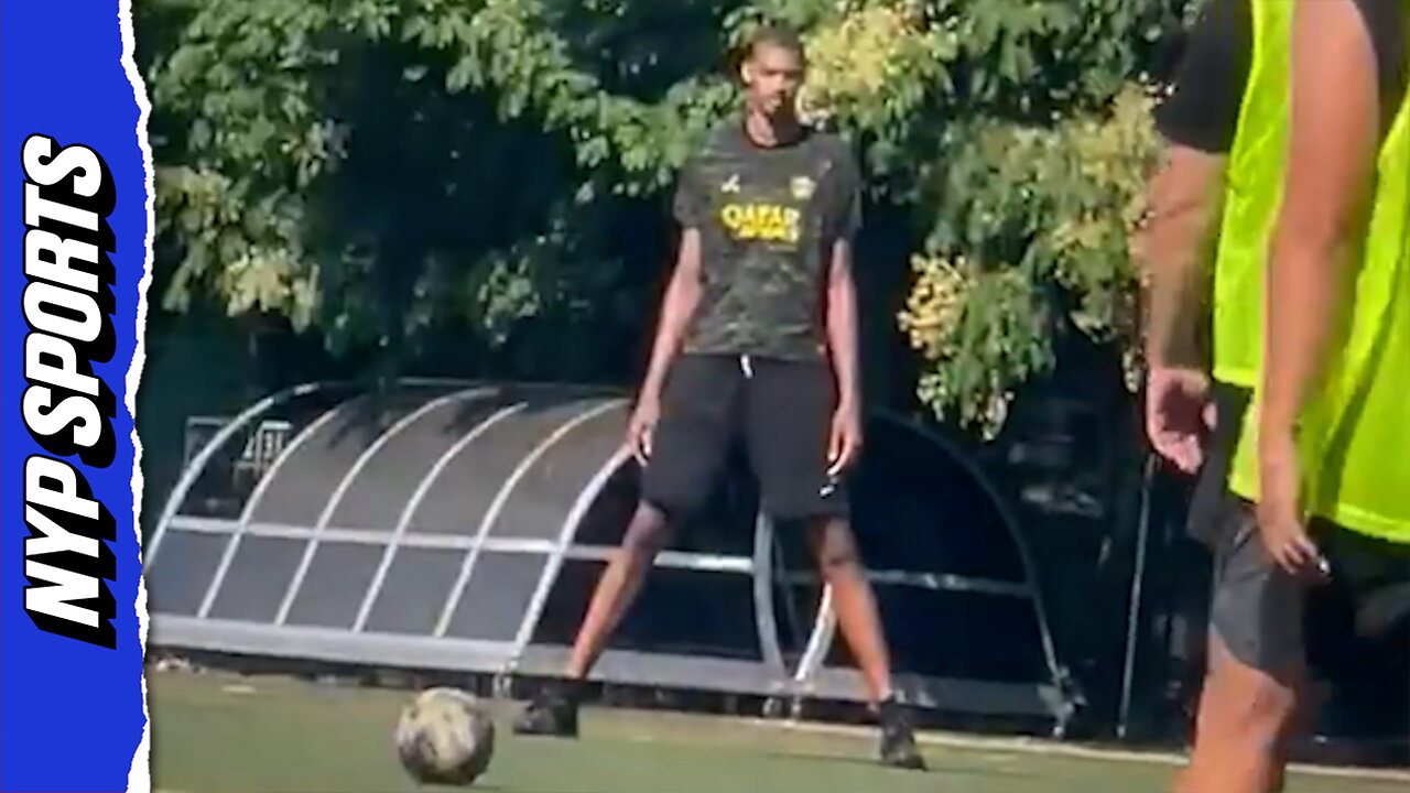 Victor Wembanyama shines in Tokyo amateur soccer match