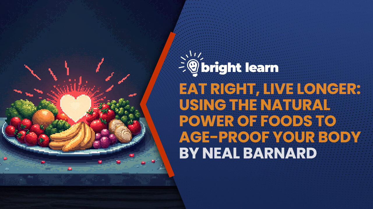 BrightLearn - Eat Right, Live Longer: Using the Natural Power of Foods to Age-Proof Your Body by Neal Barnard