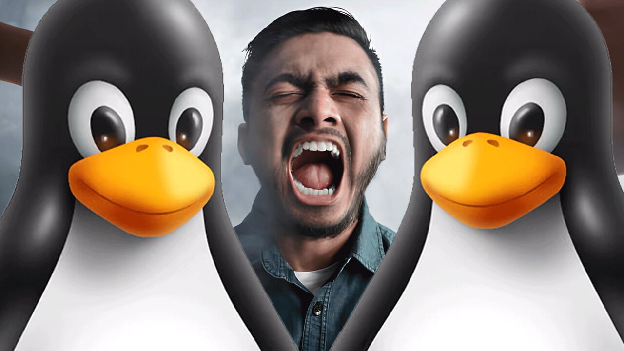 Scammer VS Scary Hacker Man OS (Linux)