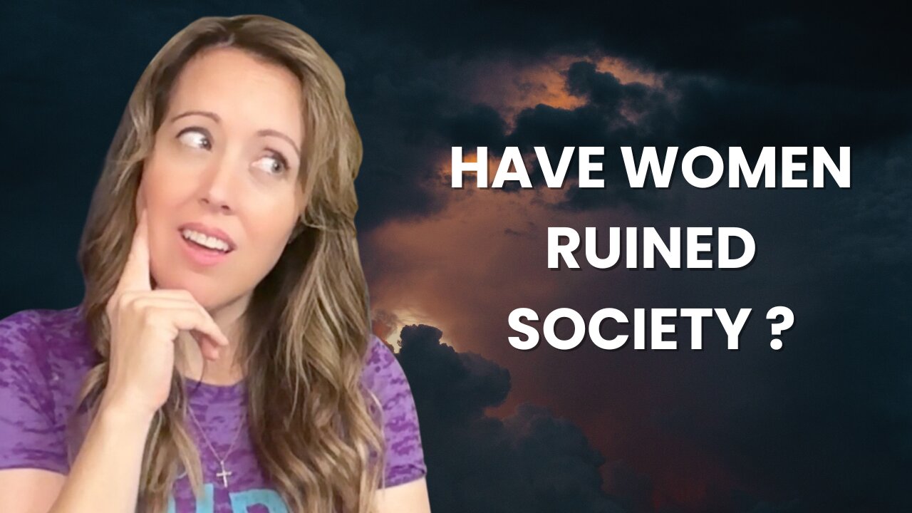 Men know this. The Great Feminization has hurt everything. Us Ladies need to turn it around.