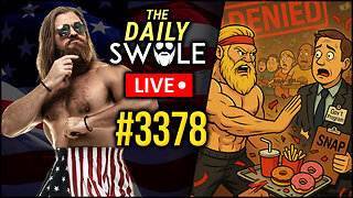No More Taxpayer Funded Junk Food! | Daily Swole #3378