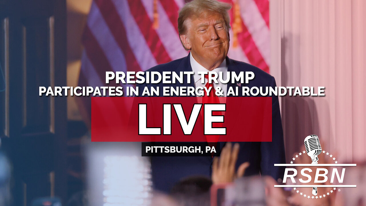 LIVE REPLAY: President Trump Participates in an Energy & AI Roundtable - 7/15/25
