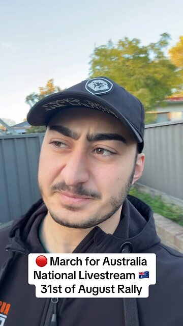 🔴 March for Australia National Livestream | 11am start, 31st of August 🇦🇺