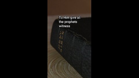 Through His Name