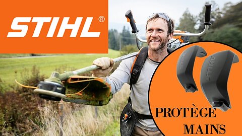 Protège-mains Stihl pour votre débroussailleuse. Protégez vos mains des pierres.