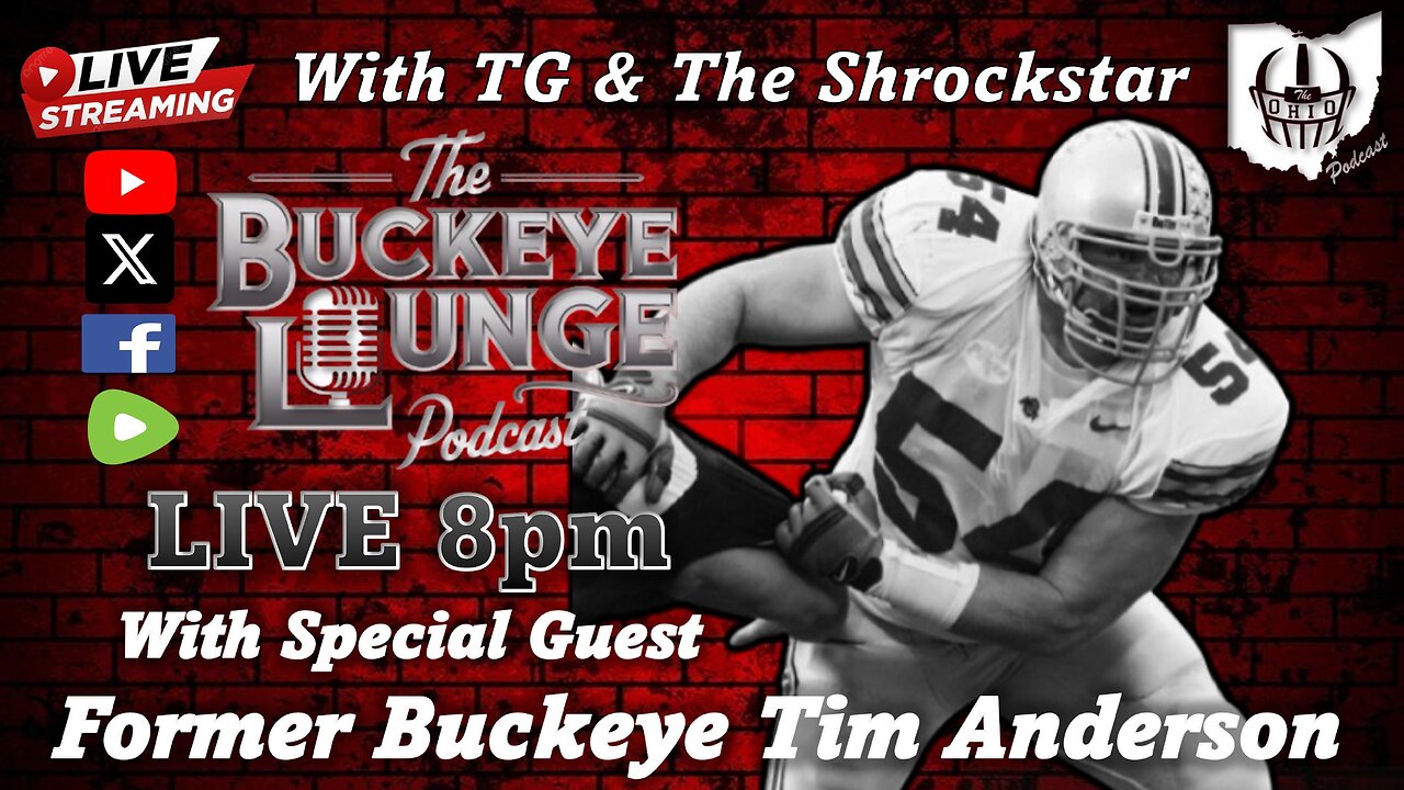 The Buckeye Lounge with Special Guest & Former Buckeye Tim Anderson
