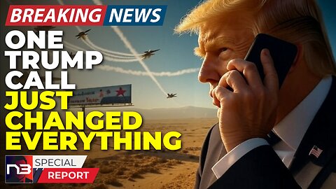 🚨BREAKING: This One Trump Phone Call Just Changed History & People Are Freaking TF Out! SEE!