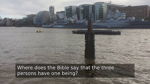 Trinitarians Make Up God's Nature - Why Is The Son Of God A Son? - Speakers Corner