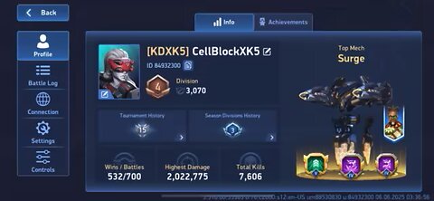 Mech Arena. Mobile Thank You