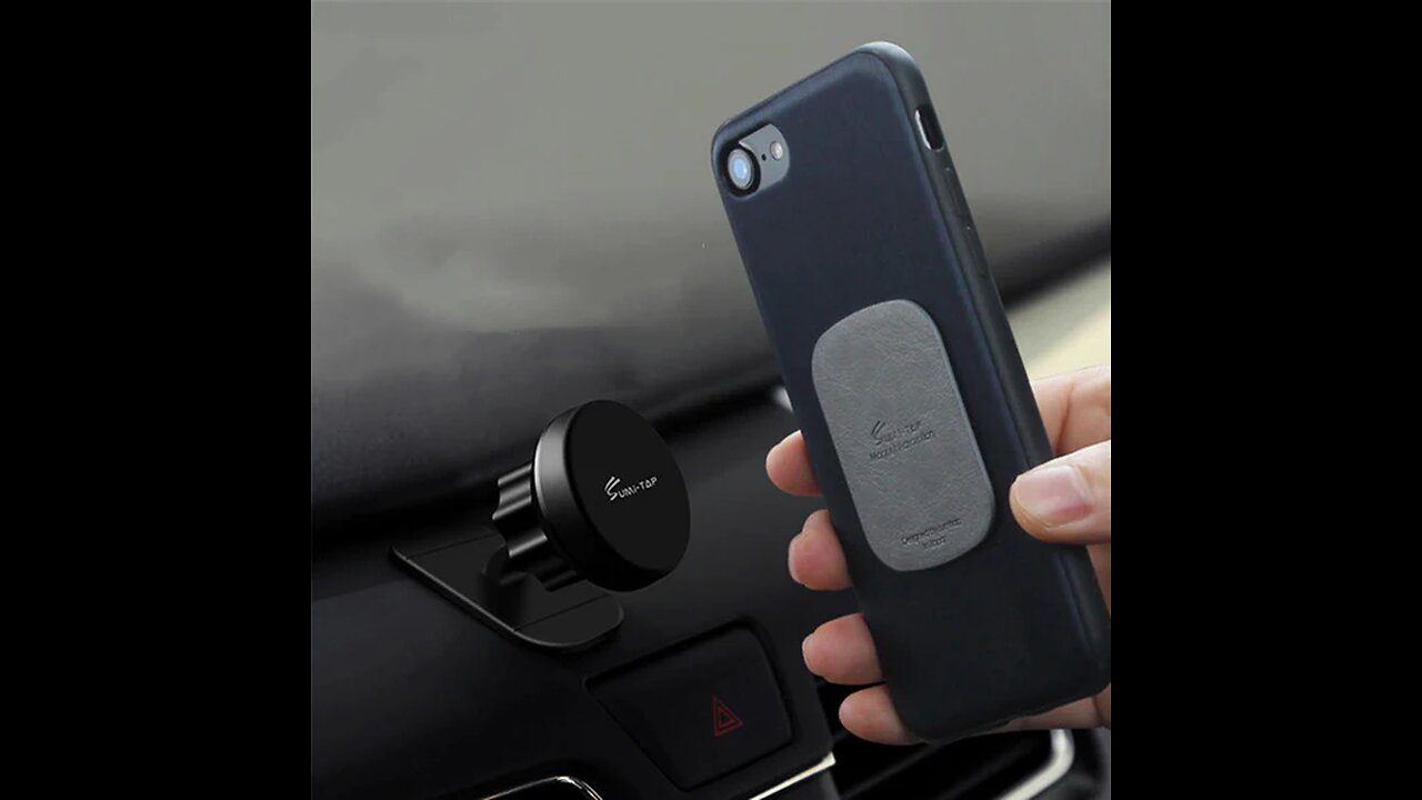 Leather Magnetic Phone Adhesive Patch