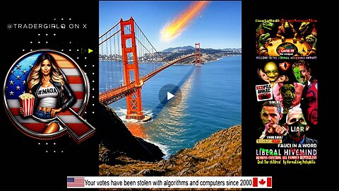 DOOMSDAY Nuclear Evolution, Golden Gate Bridge Destruction, Trump Exit. Illusion Or Reality?
