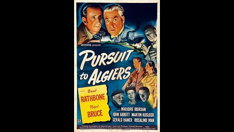 Pursuit To Algiers [1945]