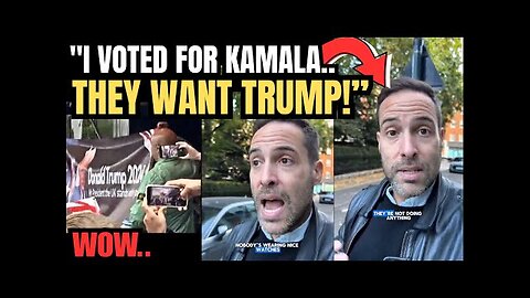 Democrat Voter Says He Now SUPPORTS TRUMP After London Visit