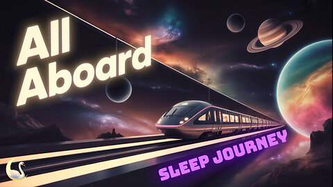 🚀 Discover Every Planet on a Space Train | 😴 Sleep Story | 🎶 White Noise