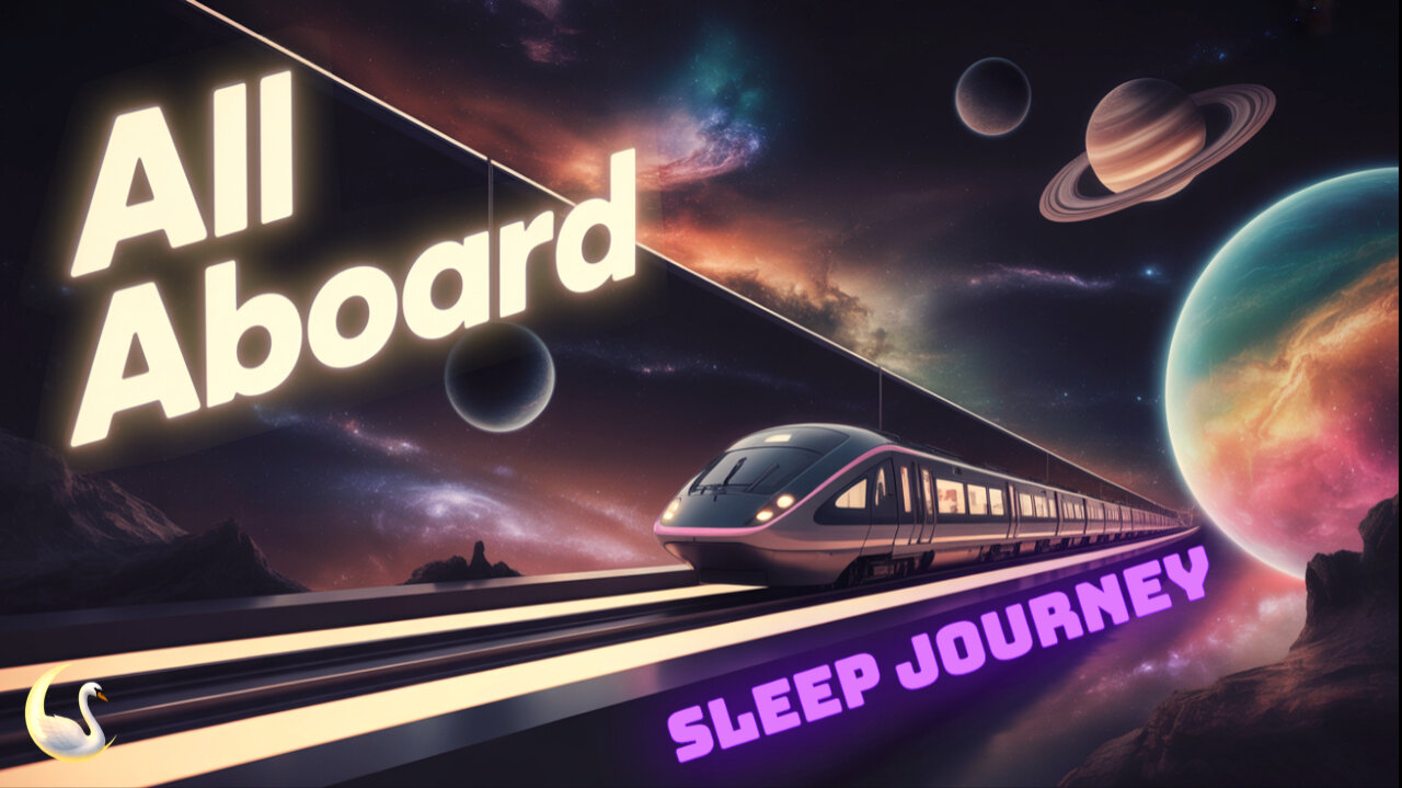🚀 Discover Every Planet on a Space Train | 😴 Sleep Story | 🎶 White Noise