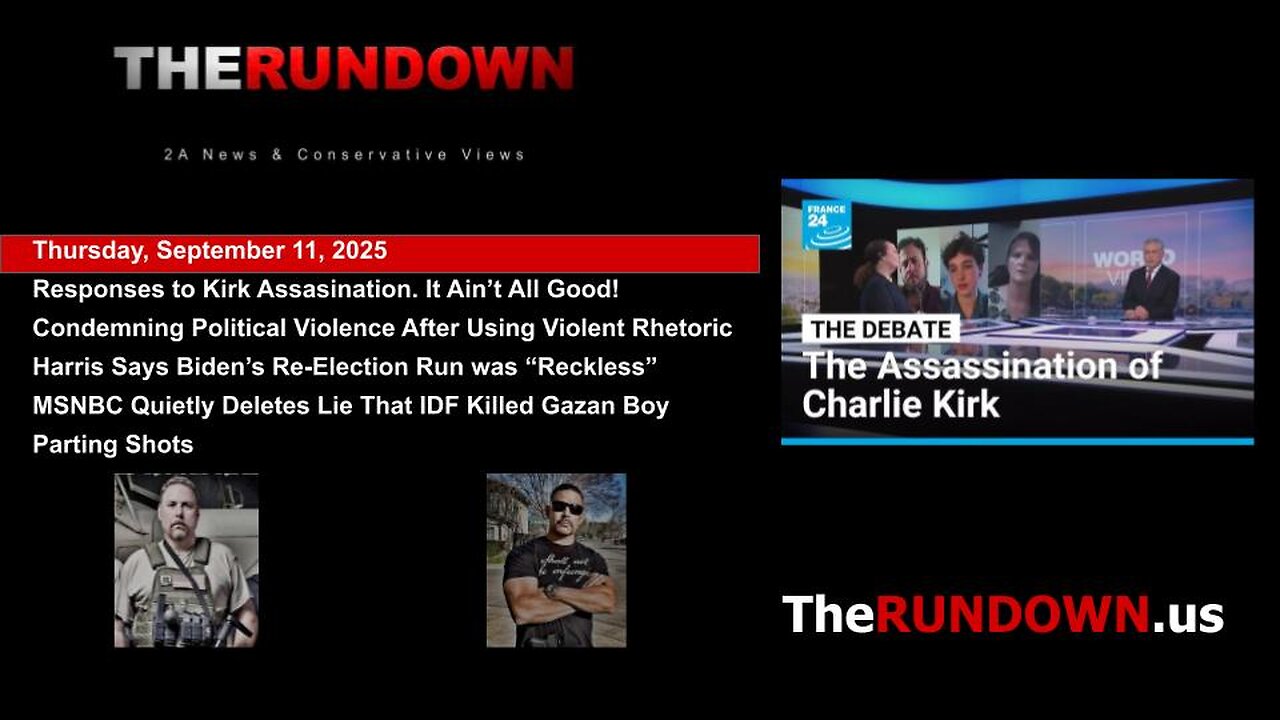 #975 - Response to the Assassination of Charlie Kirk